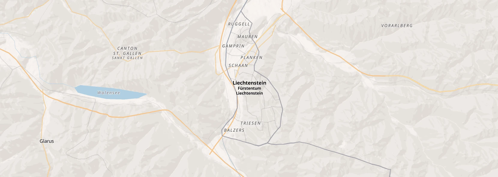 naturalearth openmaptiles openfreemap bright liechtenstein