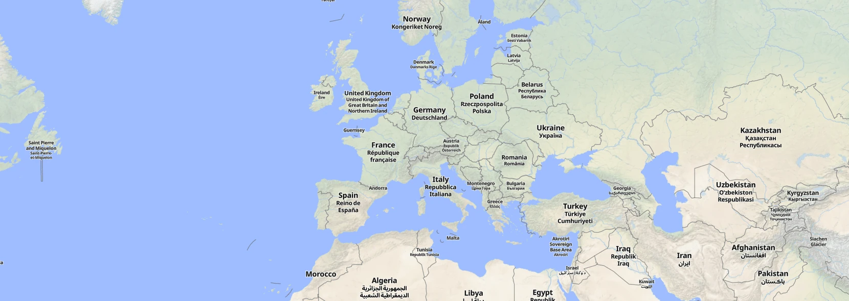 naturalearth openmaptiles openfreemap liberty europe