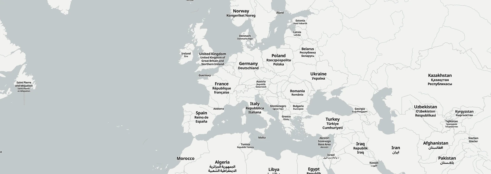 naturalearth openmaptiles openfreemap positron europe