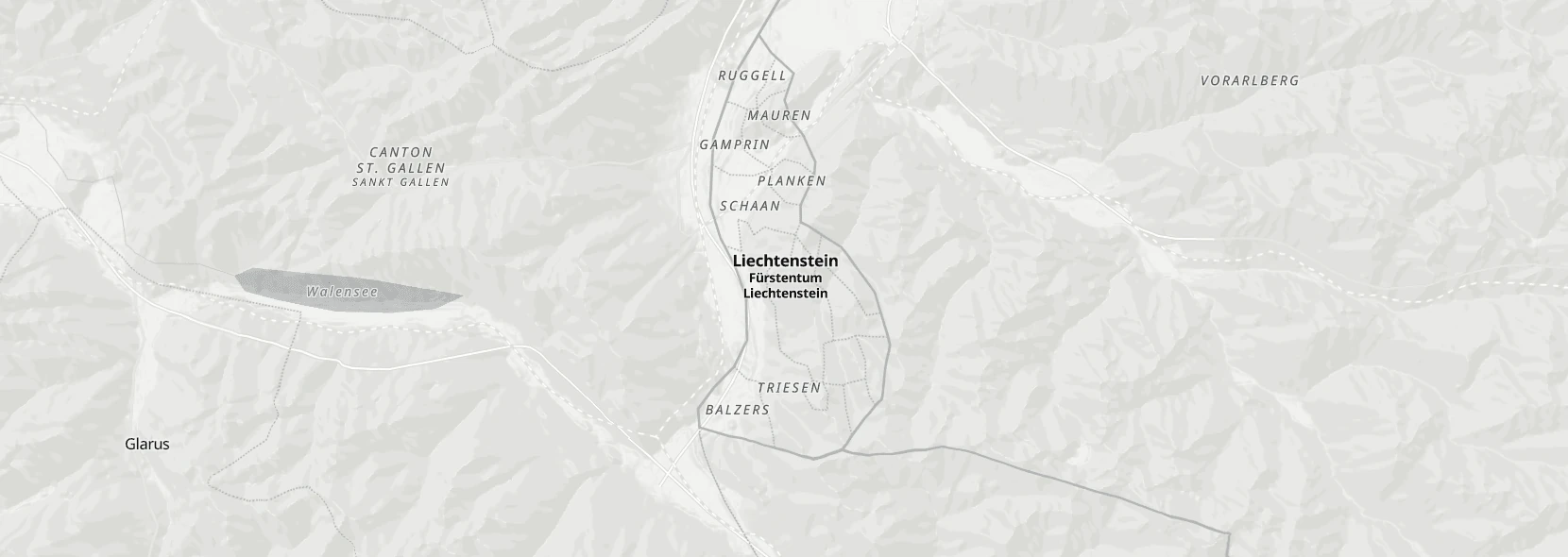 naturalearth openmaptiles openfreemap positron liechtenstein