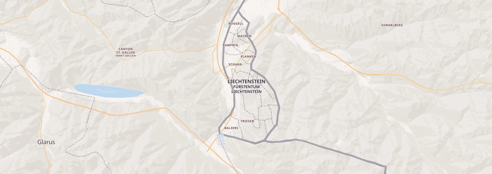 naturalearth openmaptiles openmaptiles bright liechtenstein