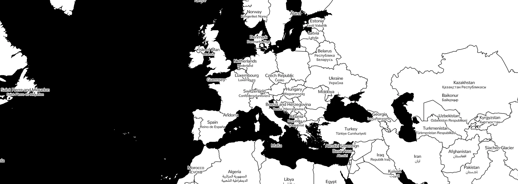 naturalearth openmaptiles openmaptiles toner europe