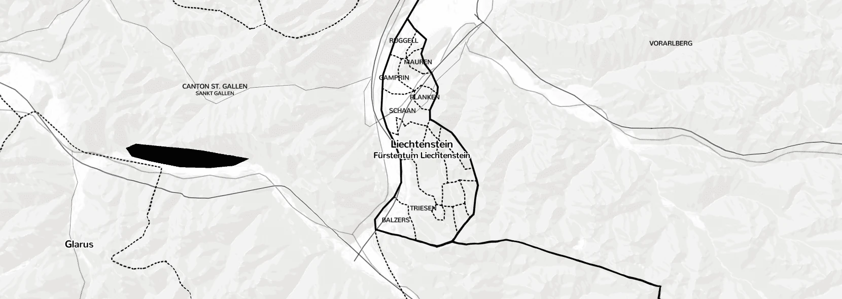 naturalearth openmaptiles openmaptiles toner liechtenstein