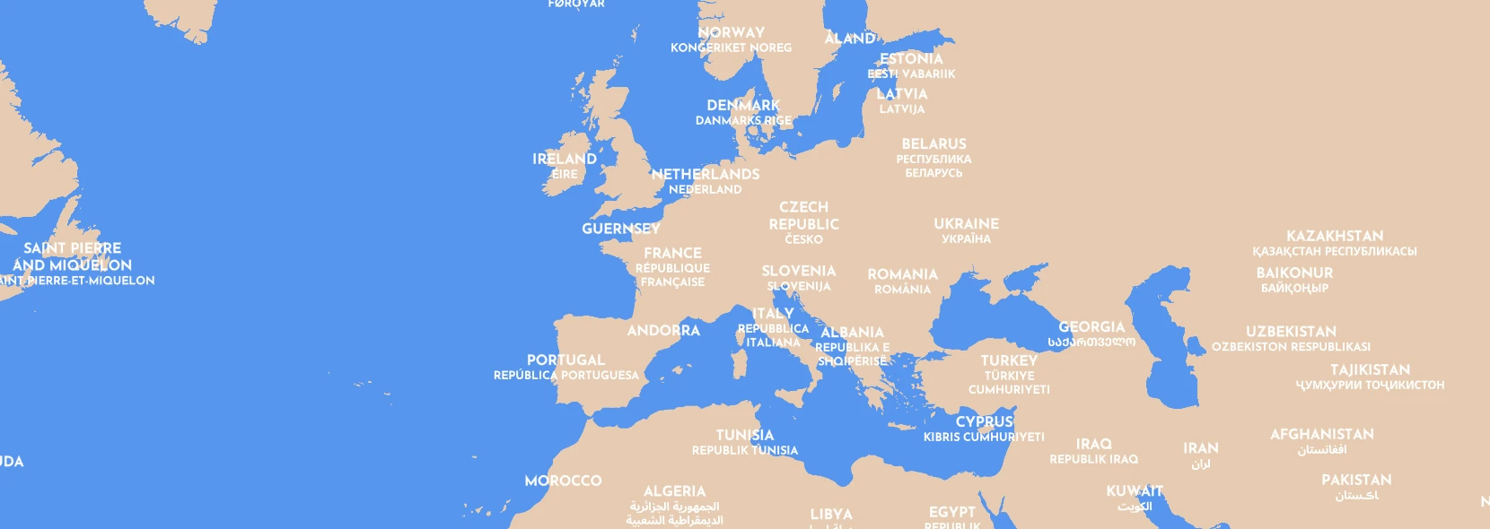 naturalearth protomaps protomaps rainforest europe