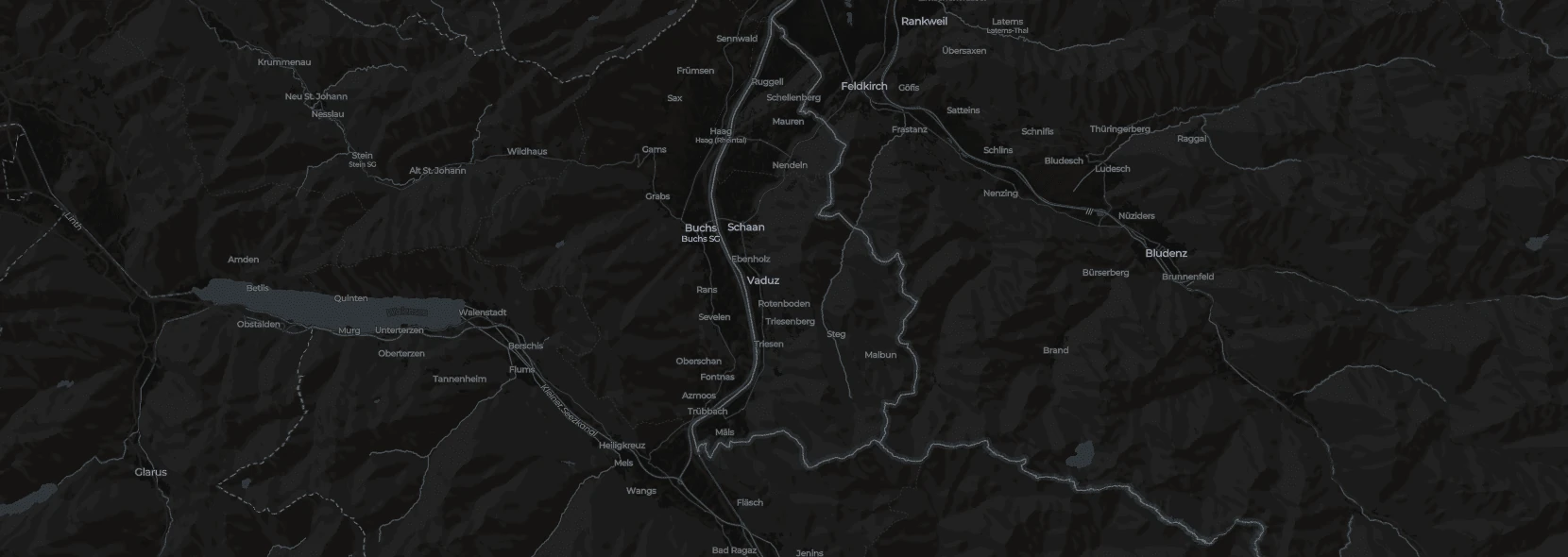 openstreetmap openmaptiles cartodb dark-matter_liechtenstein