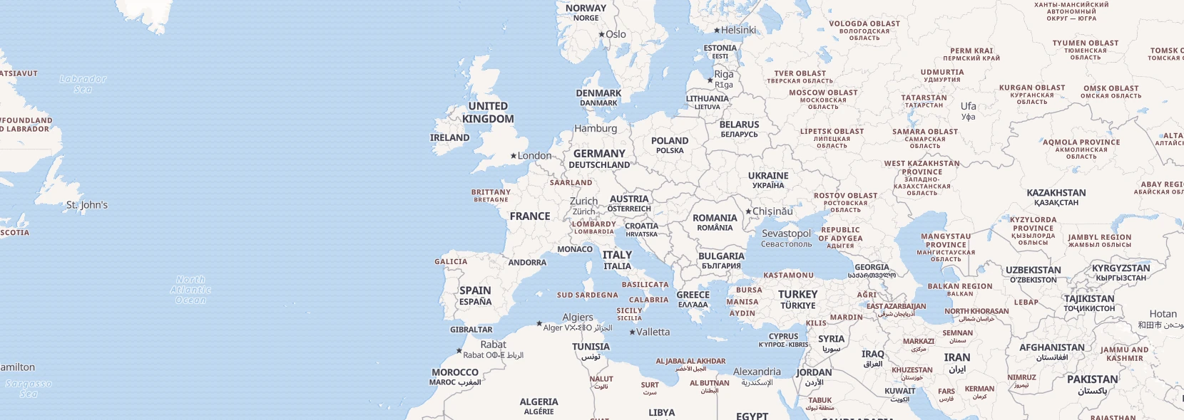 openstreetmap openmaptiles openmaptiles bright europe