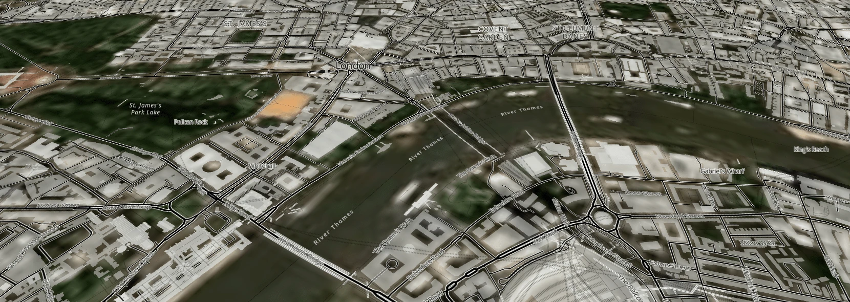 openstreetmap protomaps maps.black_hybrid-2023_london
