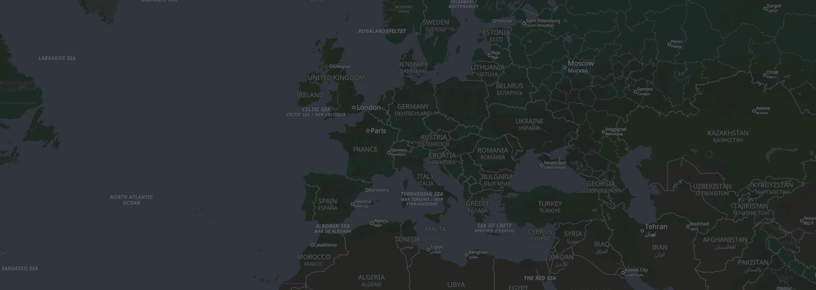 openstreetmap protomaps protomaps dark europe
