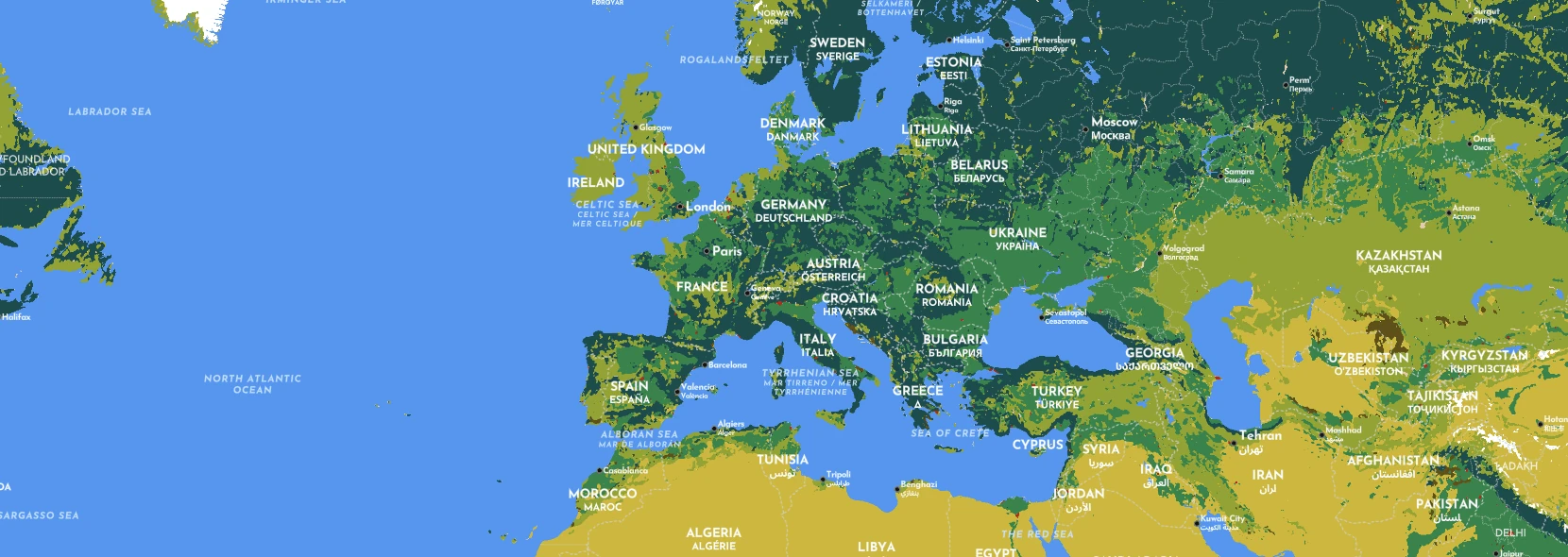 openstreetmap protomaps protomaps rainforest europe