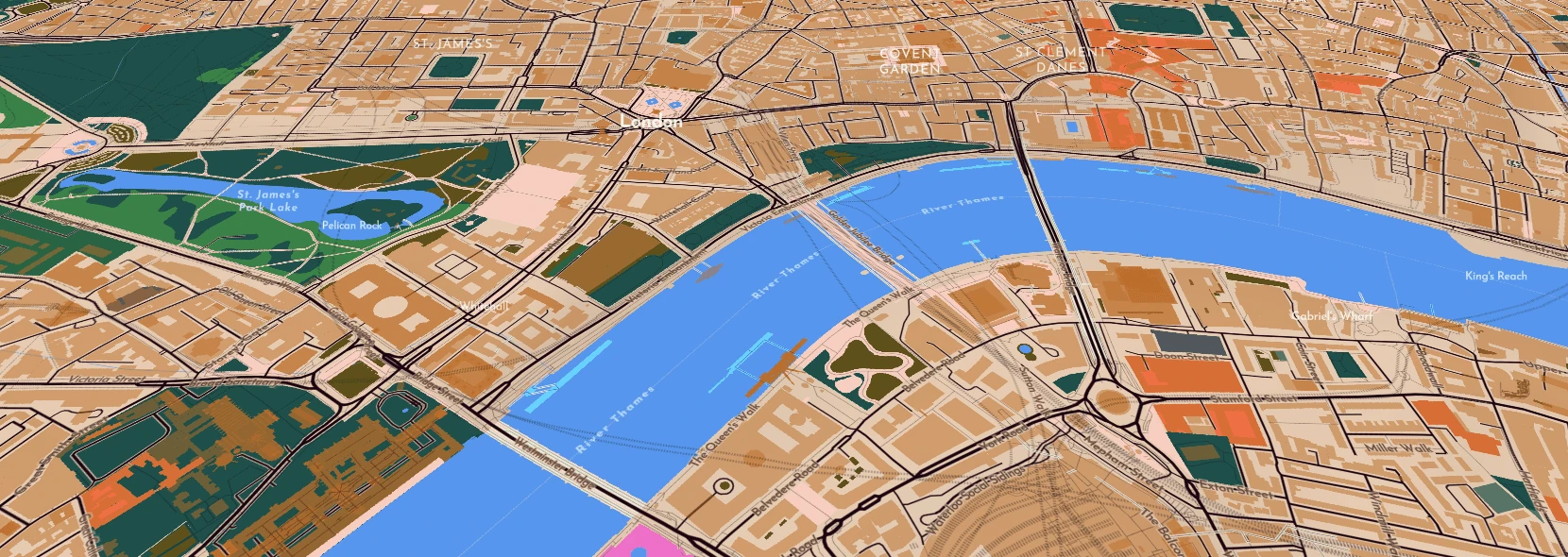 openstreetmap protomaps protomaps rainforest london