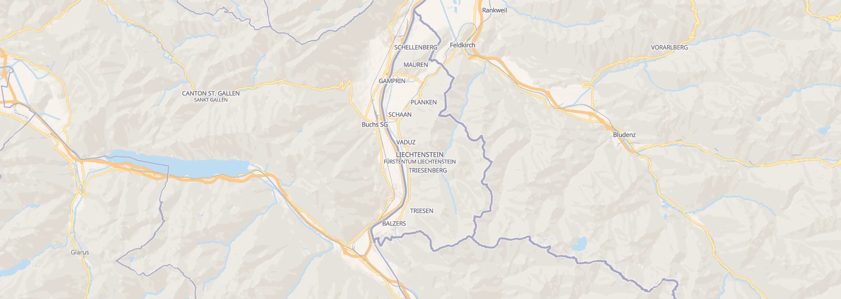 openstreetmap shortbread versatiles colorful liechtenstein